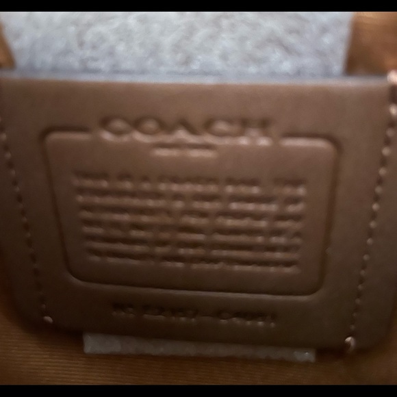 New Coach Rowan Satchel In Colorblock and Wallet - Picture 11 of 15